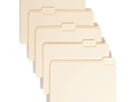 Standard File Folders, 1 5-Cut Tab Hot on Sale