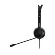 Rapoo H101 Wired Stereo Headset - 3.5mm Jack   Black Online now