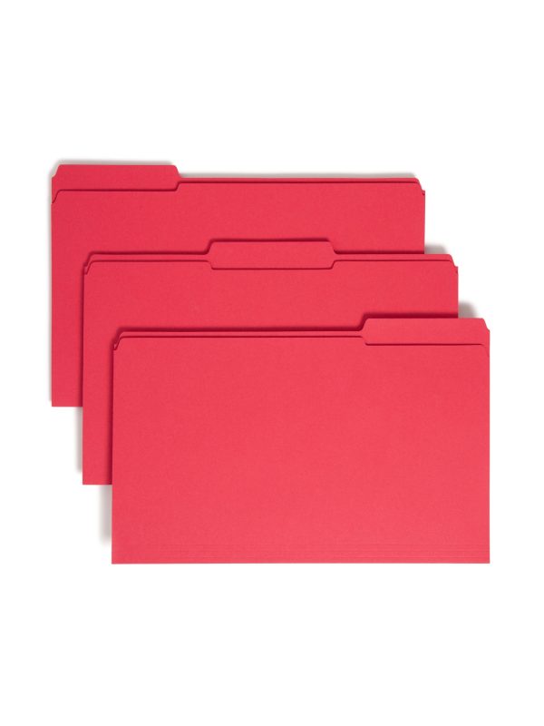 Reinforced Tab File Folders, 1 3-Cut Tab Online now