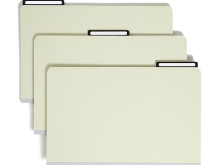 Pressboard File Folder, 1 3-Cut Tab Flat Metal, 1 inch Expansion on Sale