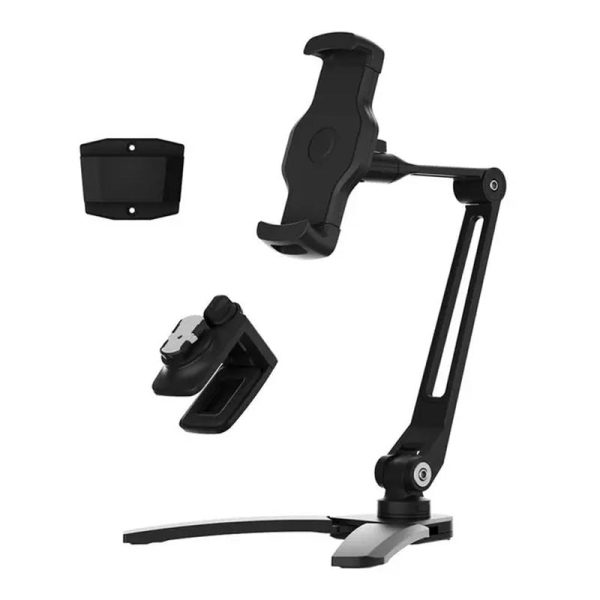 Powerology Solid Alloy Aluminum Suction Phone Holder - Black For Cheap