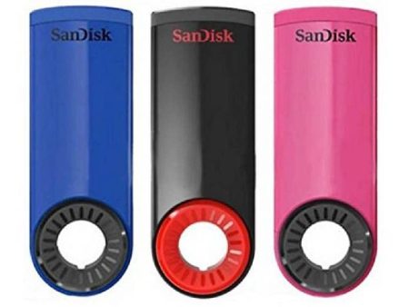 SanDisk Cruzer Dial Flash Drive - 16GB   USB 2.0   Pack of 3 on Sale