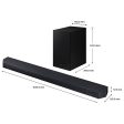 Samsung HW-Q700C 3.1.2ch Dolby Atmos Soundbar - ‎37‎W   Wireless   Black Online