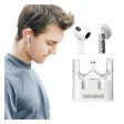 Transformers TF-T08 Wireless Bluetooth Earbuds - White For Cheap