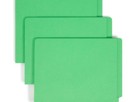 Shelf-Master® Reinforced Tab End Tab File Folders, Straight-Cut Tab Hot on Sale