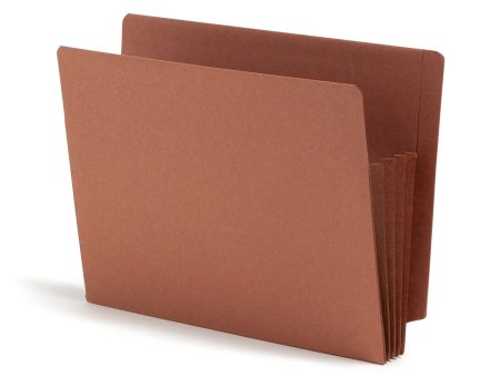 TUFF® Extra-Wide Reinforced End Tab File Pockets, Straight-Cut Tab, 3-1 2 inch Expansion Sale