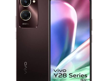 Vivo Y28s - 256GB   8GB   6.56    5G   Mocha Brown - Mobile Online Sale