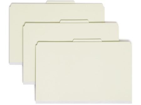 SafeSHIELD® Pressboard Classification File Folders, 1 Divider, 2 inch Expansion Supply