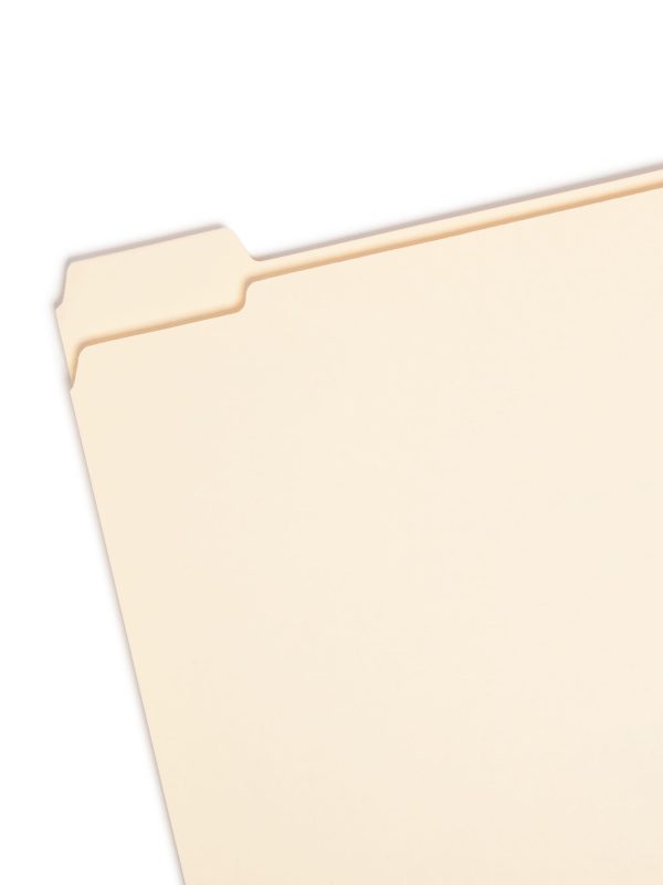 Reinforced Tab File Folders, 1 5-Cut Tab Sale