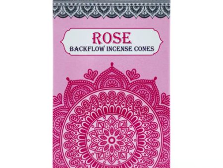 Sacred Tree Rose Backflow Incense Cones Cheap