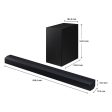 Samsung HW-C450 2.1ch Soundbar - 25W   Wireless   Black Fashion