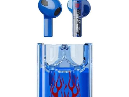 Transformers TF-T08 Wireless Bluetooth Earbuds - Blue Online Hot Sale