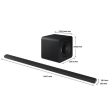 Samsung HW-S800D 3.1.2ch Soundbar - 28W   Black For Discount