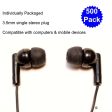 School Earbud 500 Pack Cheap