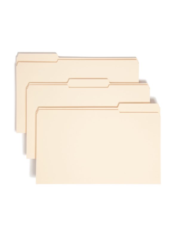 Reinforced Tab File Folders, 1 1 2 inch Expansion, 1 3-Cut Tab Online Hot Sale