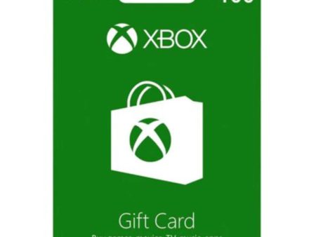 Microsoft XBOX CARD 100$ (US) on Sale