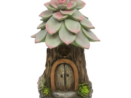 Solar Succulent Fairy Tree House Online Sale