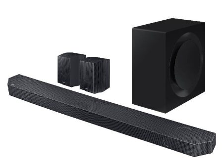 Samsung HW-Q990C 11.1.4ch Dolby Atmos Q-Series Soundbar - ‎41W   Wireless   Black For Cheap