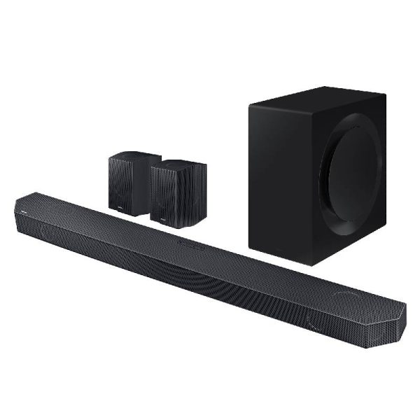 Samsung HW-Q990C 11.1.4ch Dolby Atmos Q-Series Soundbar - ‎41W   Wireless   Black For Cheap