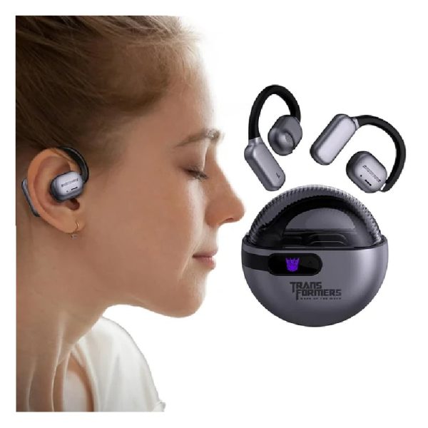 Transformers TF-T09 Wireless Bluetooth Earbuds - Gray Hot on Sale