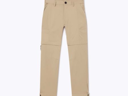 Men s Zip-Off Pant Walnut Sand Online now