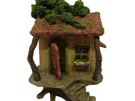 Australian Fairy Tree Cottage w Opening Door Sale