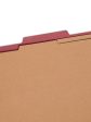 SafeSHIELD® Premium Pressboard Classification File Folders, 2 Dividers, 2 inch Expansion, 2 5-Cut Tab For Discount