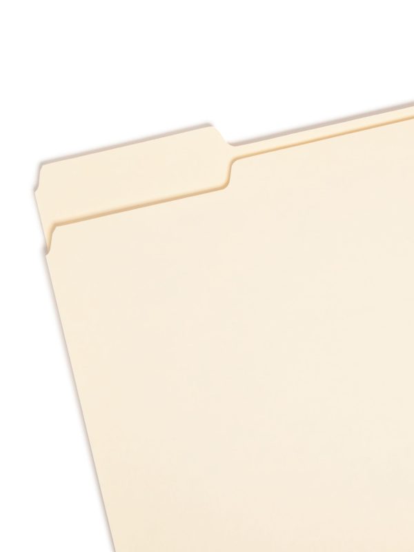 Standard File Folders, 1 3-Cut Assorted Tab For Discount