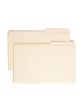 Reinforced Tab File Folders, 2 5-Cut  Right Tab Fashion