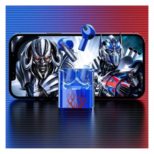 Transformers TF-T08 Wireless Bluetooth Earbuds - Blue Online Hot Sale