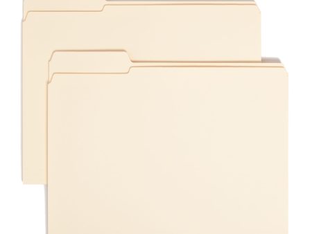 Reinforced Tab File Folders, 1 3-Cut Left Tab Online Hot Sale