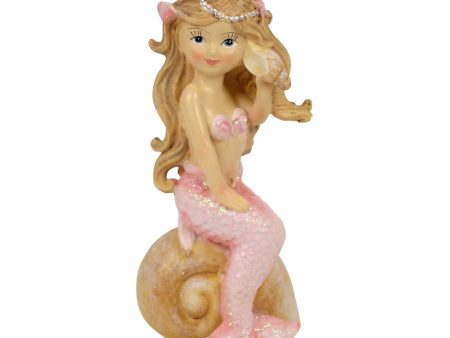 Mermaid on Shell 11cm Online