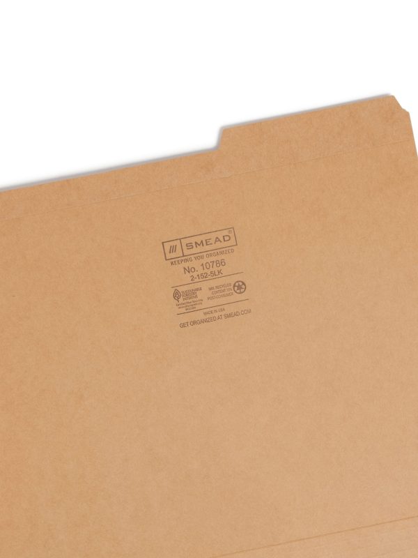 Reinforced Tab File Folders, 2 5-Cut Guide Height Right Tab Online