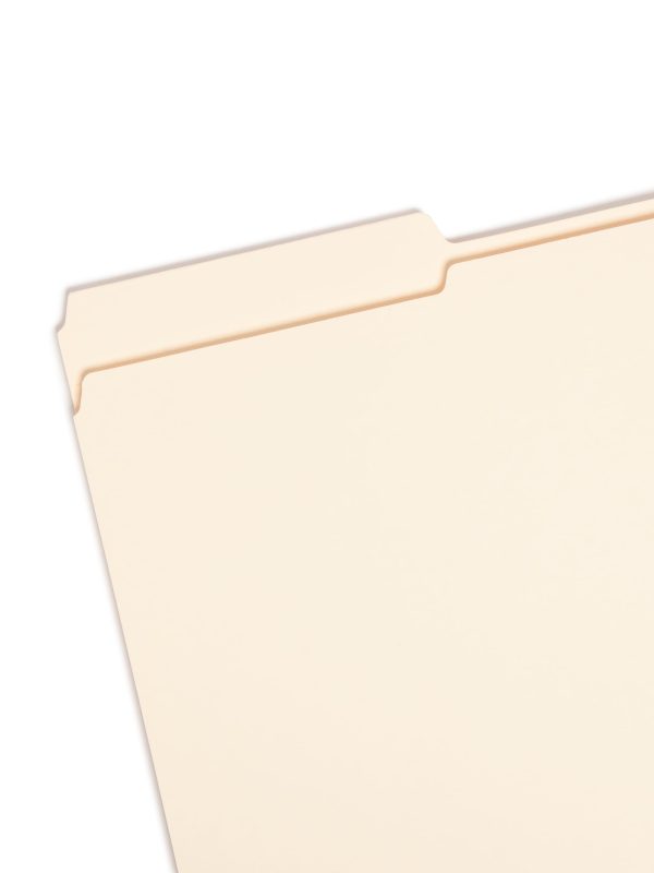 Reinforced Tab File Folders, 1 1 2 inch Expansion, 1 3-Cut Tab Online Hot Sale