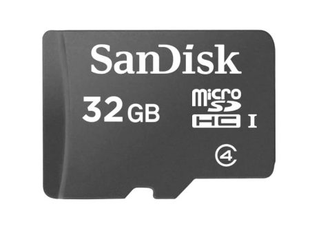 SanDisk MicroSD Card - 32GB   MicroSDHC   Black Online